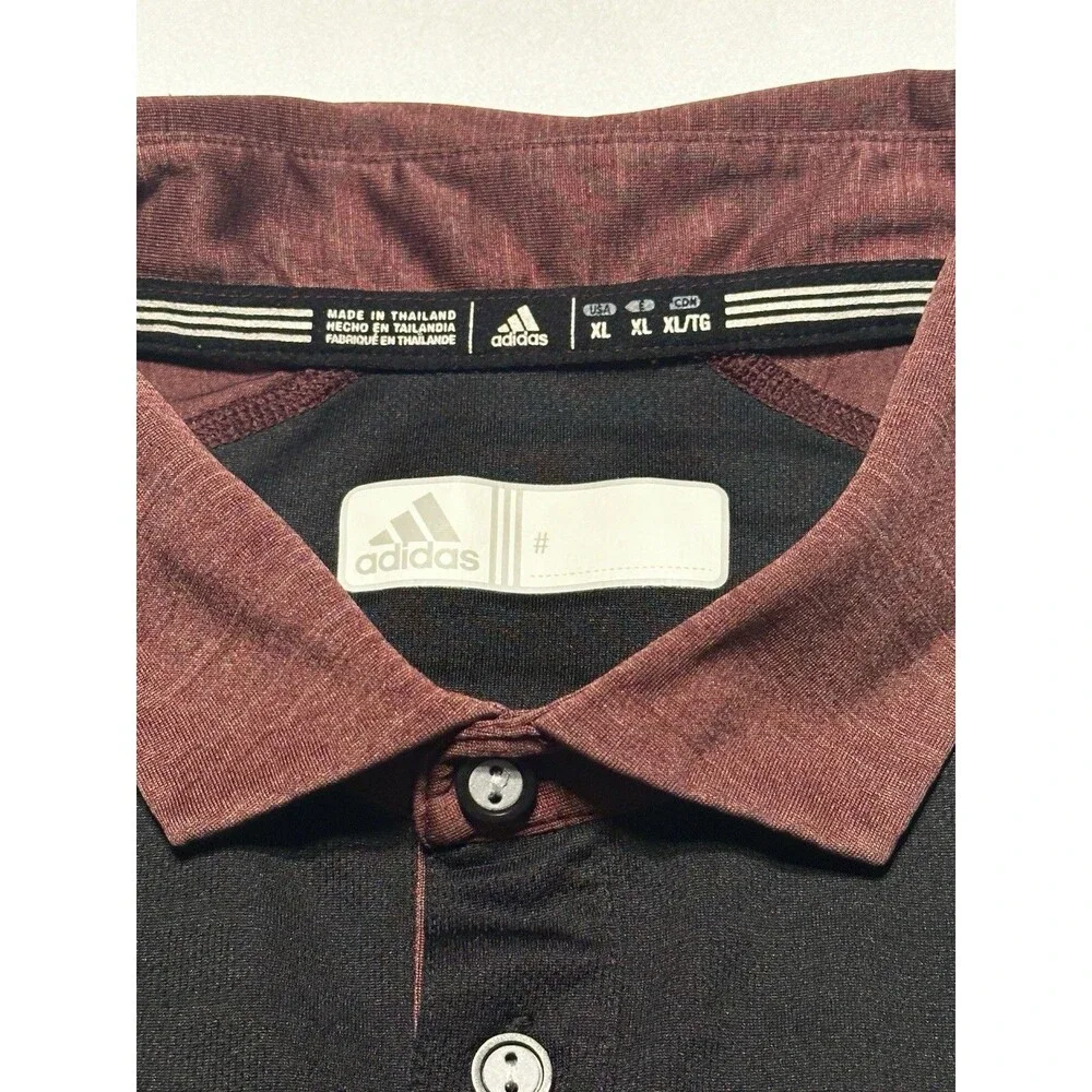 Texas A&M Aggies Adidas Golf Polo Mens Size XL Climalite NCAA *READ *SNAGS**